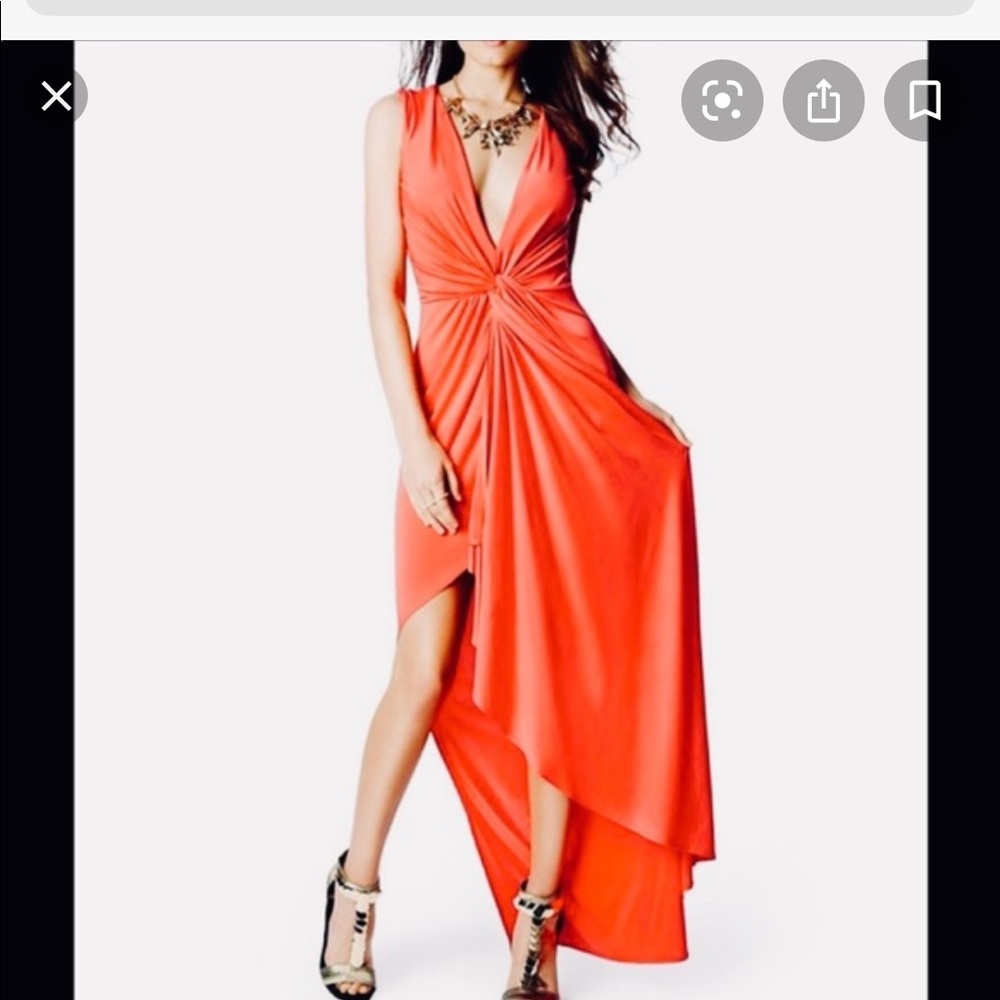 mint Marciano gown